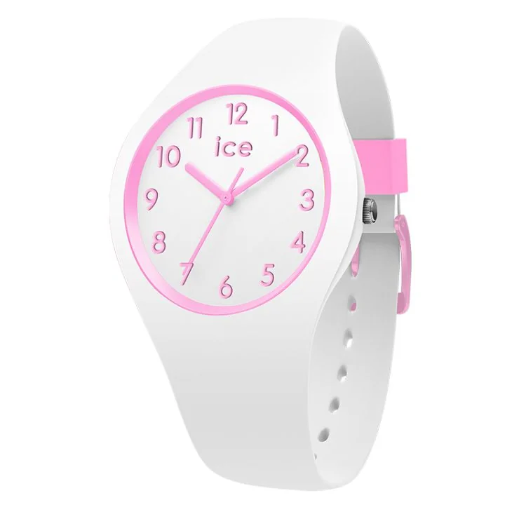 Montre Ice-Watch - Ice Ola Kids - Enfant - Blanche et Rose