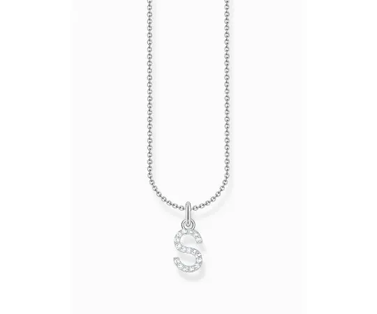 Thomas Sabo KE2258-051-14-45V Chaîne argent lettre S Femme