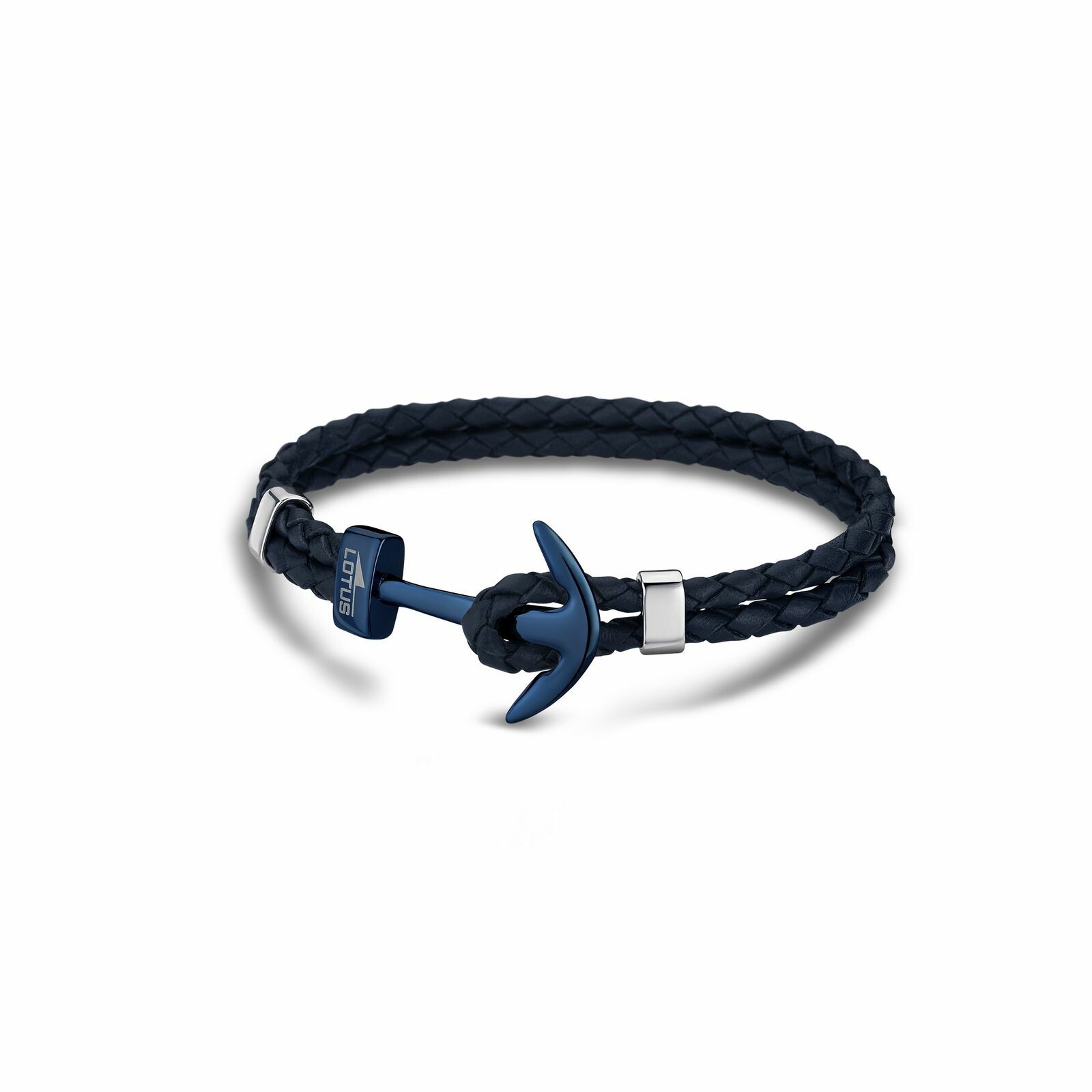 Achat Bracelet Lotus Style Urban Man ancre en acier