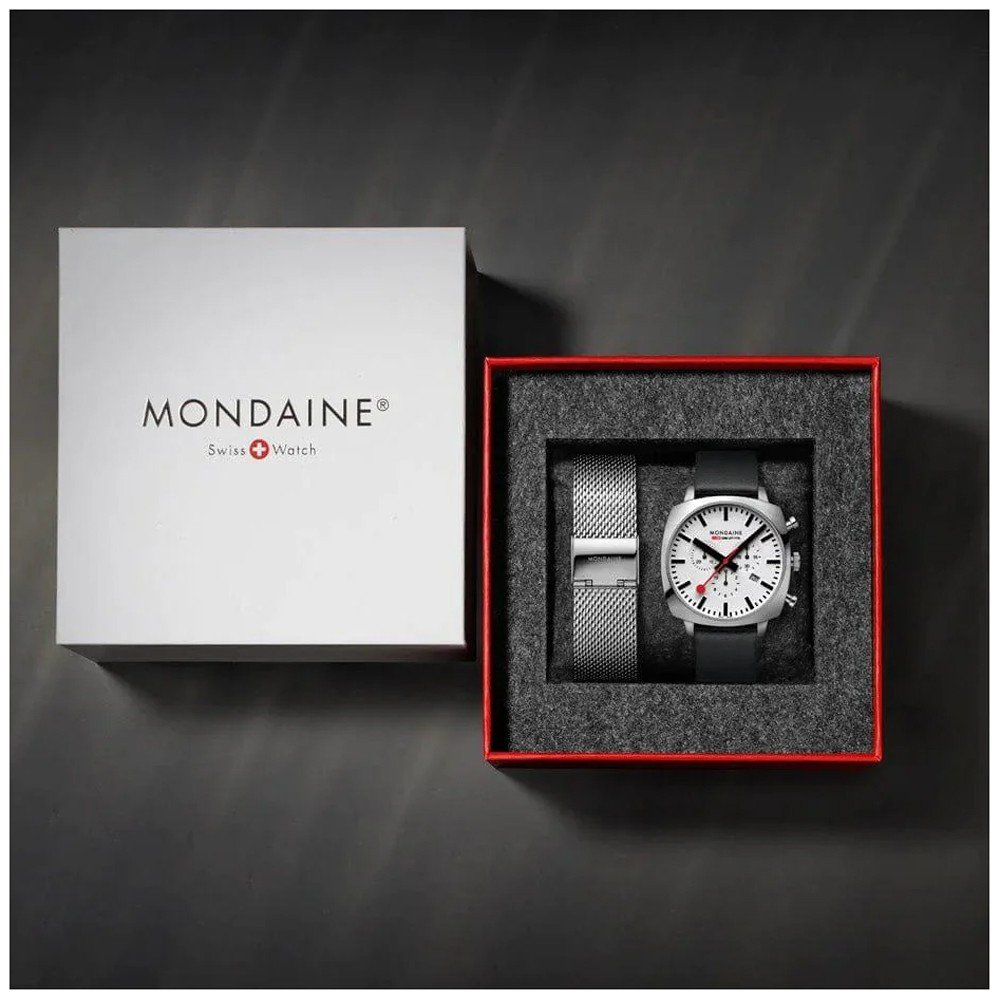 Montre Mondaine MSL.41410.LBV.SET Grand Cushion