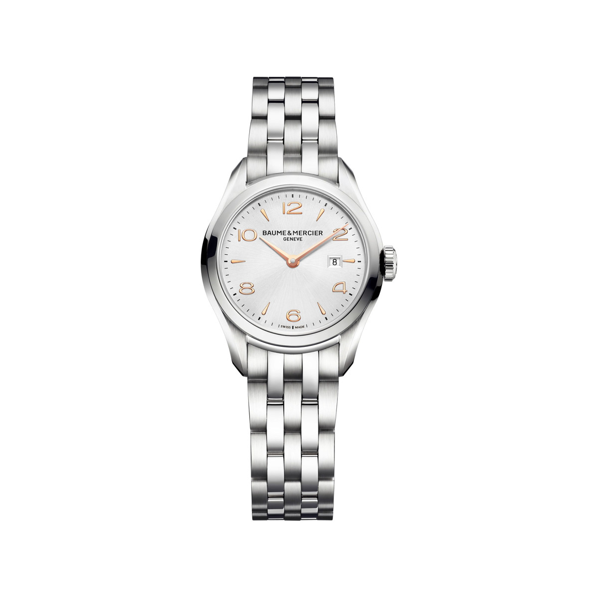 Montre Baume et Mercier Clifton femme acier
