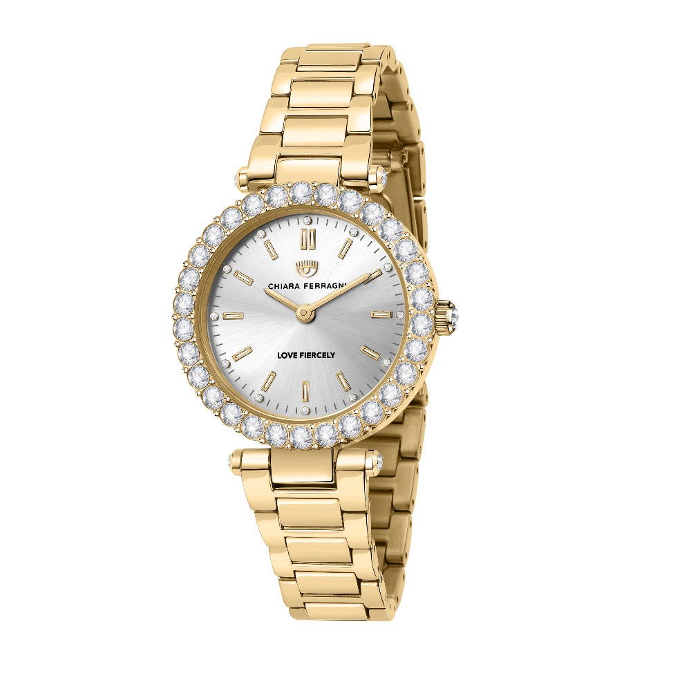 Chiara Ferragni Lady Like gold watch