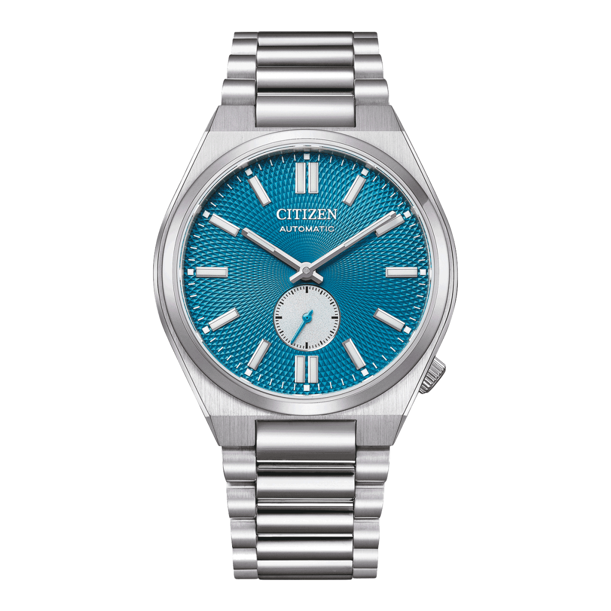 Montre CITIZEN Tsuyosa Automatique Small Second 40mm Acier Bleu