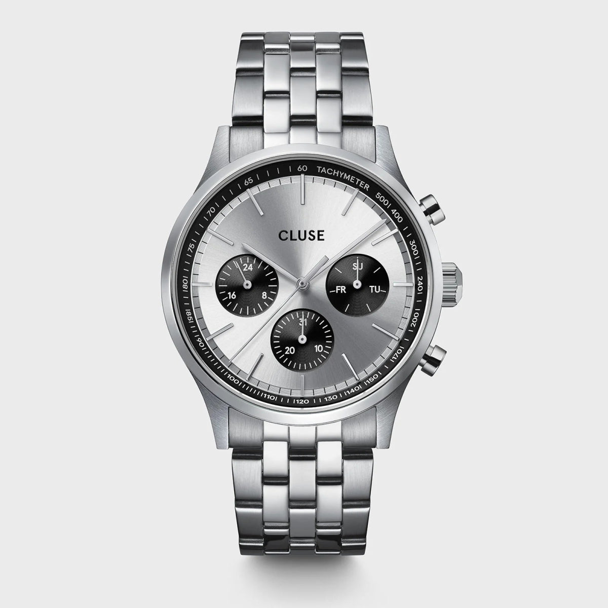 CLUSE Anthéor Multifunction Steel Watch
