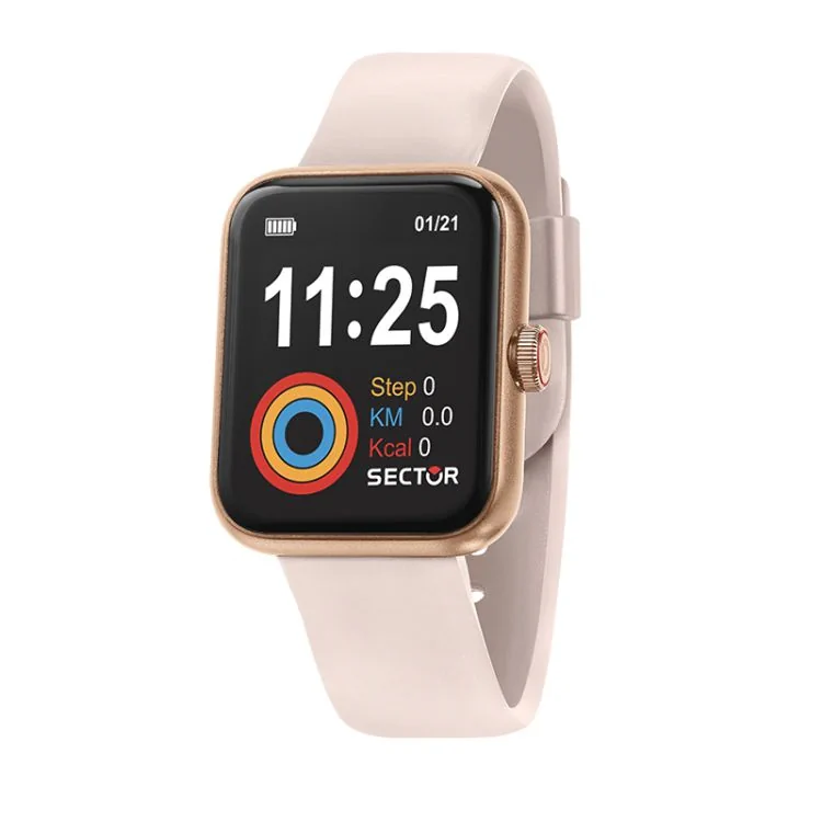 Montre Connectée Sector S03 - Silicone Rose