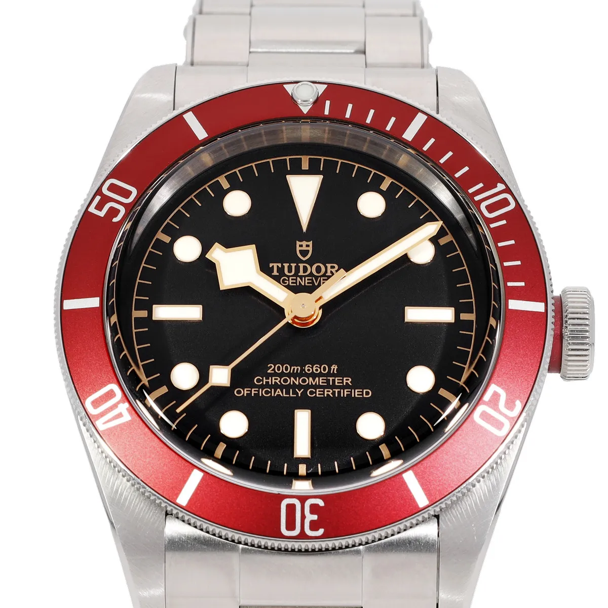 * Montre d'occasion TUDOR black bay homme automatique