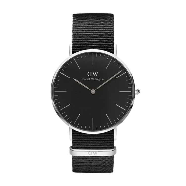 Montre Daniel Wellington - Classic Cornwall Silver - 40mm