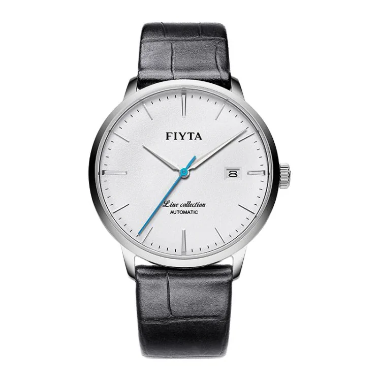 Montre Fiyta - Line - Automatique - Cuir Noir - GA801000.WWB