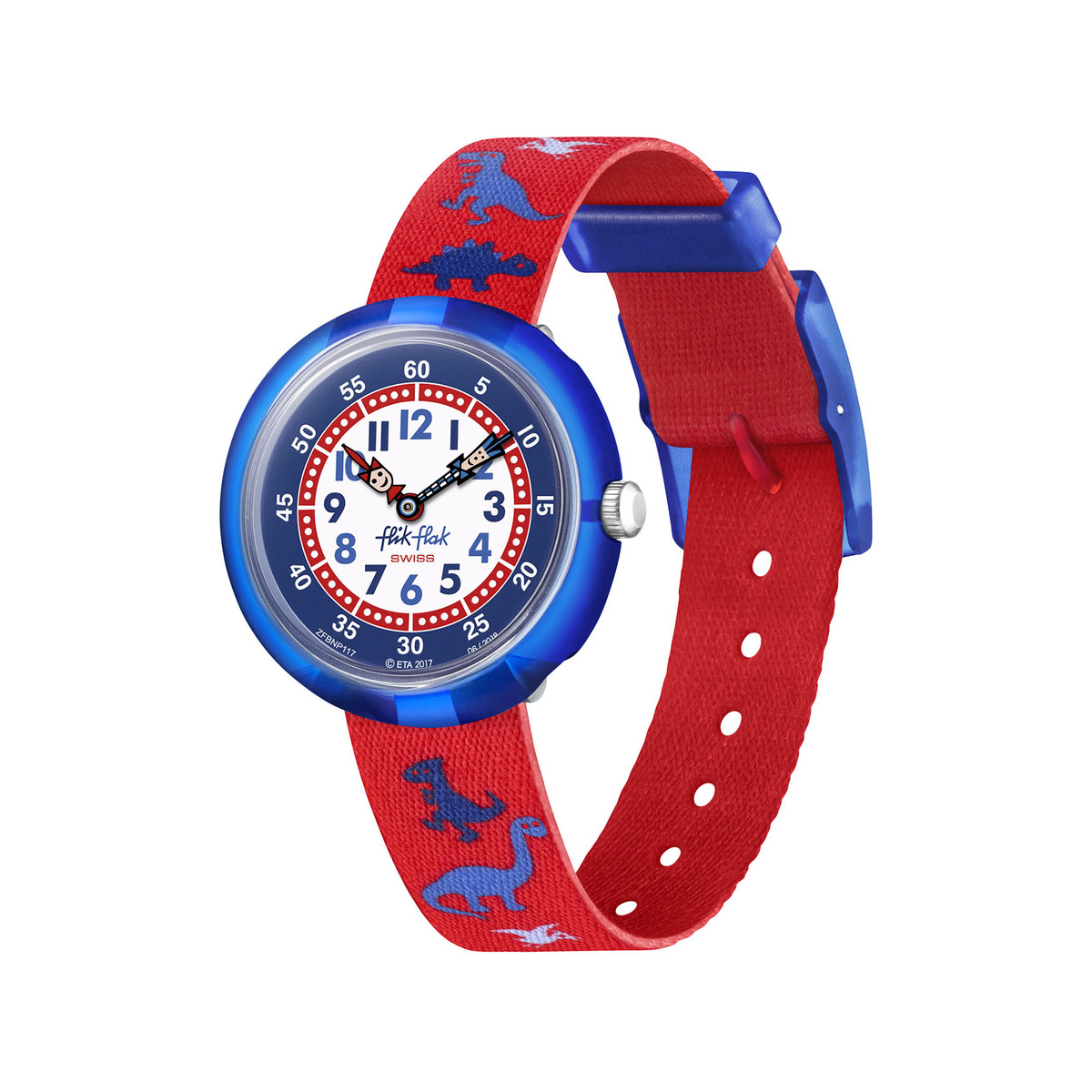 Montre Flik Flak Dinosauritos enfant plastique