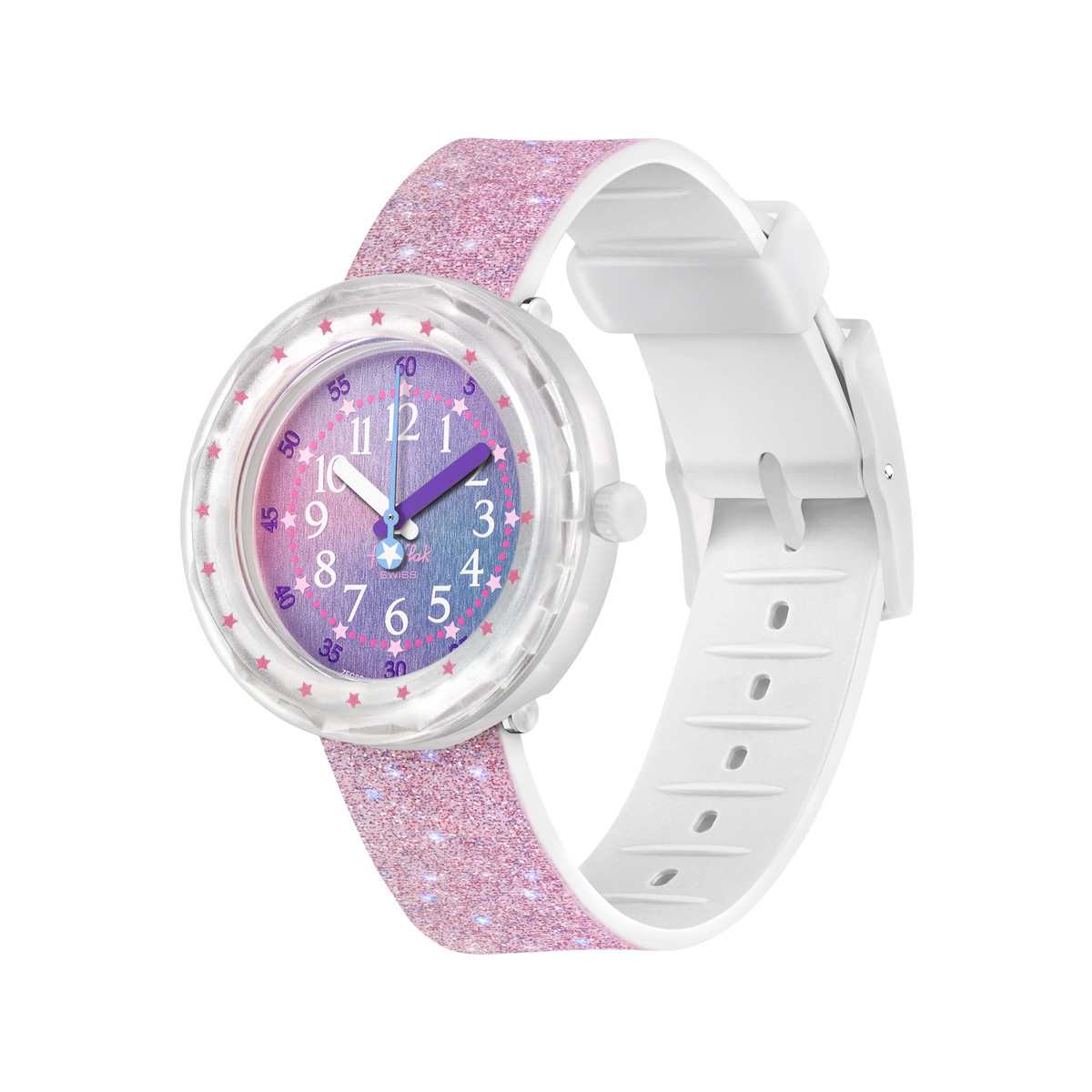 Montre Flik Flak enfant silicone blanc