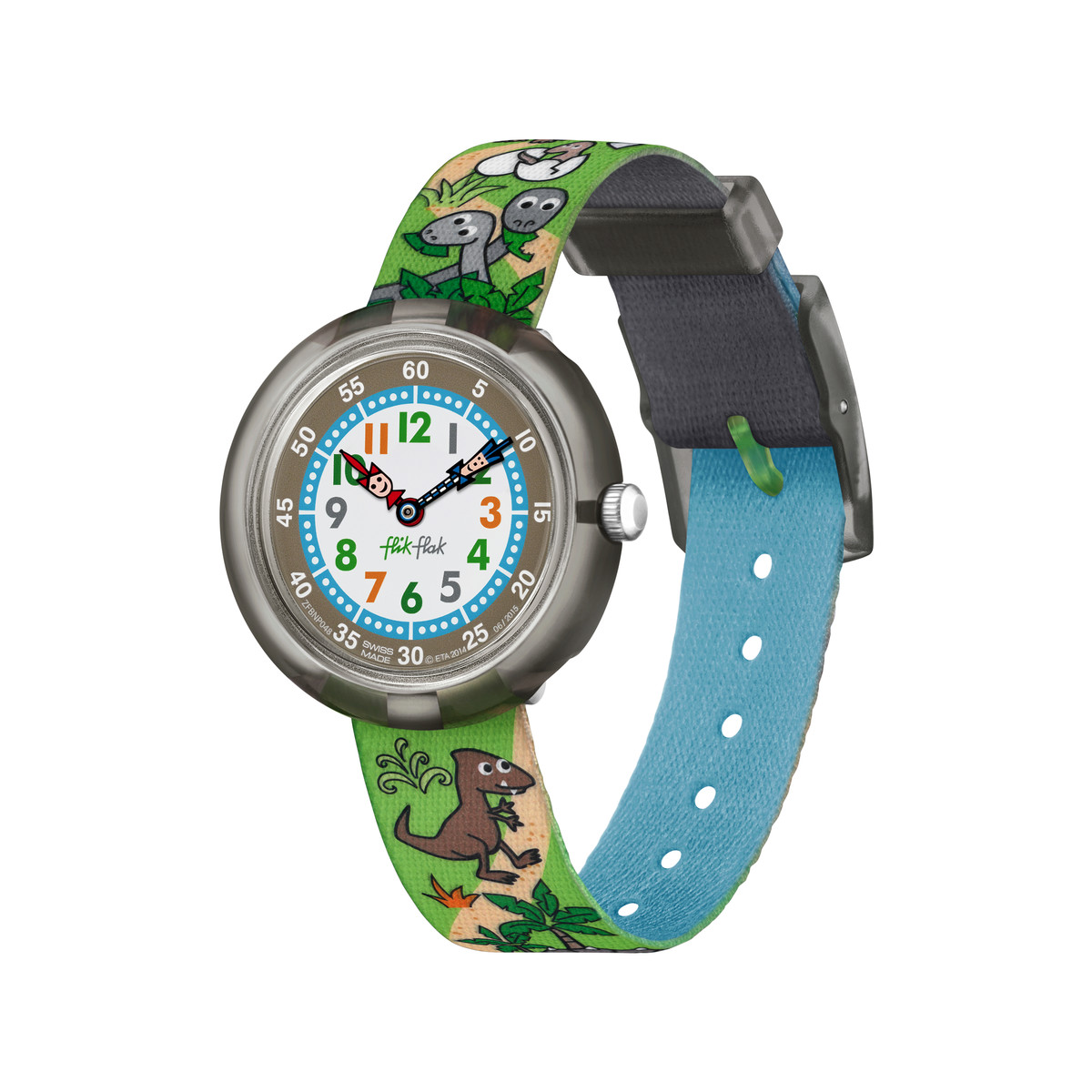 Montre Flik Flak mixte Sauruses Return