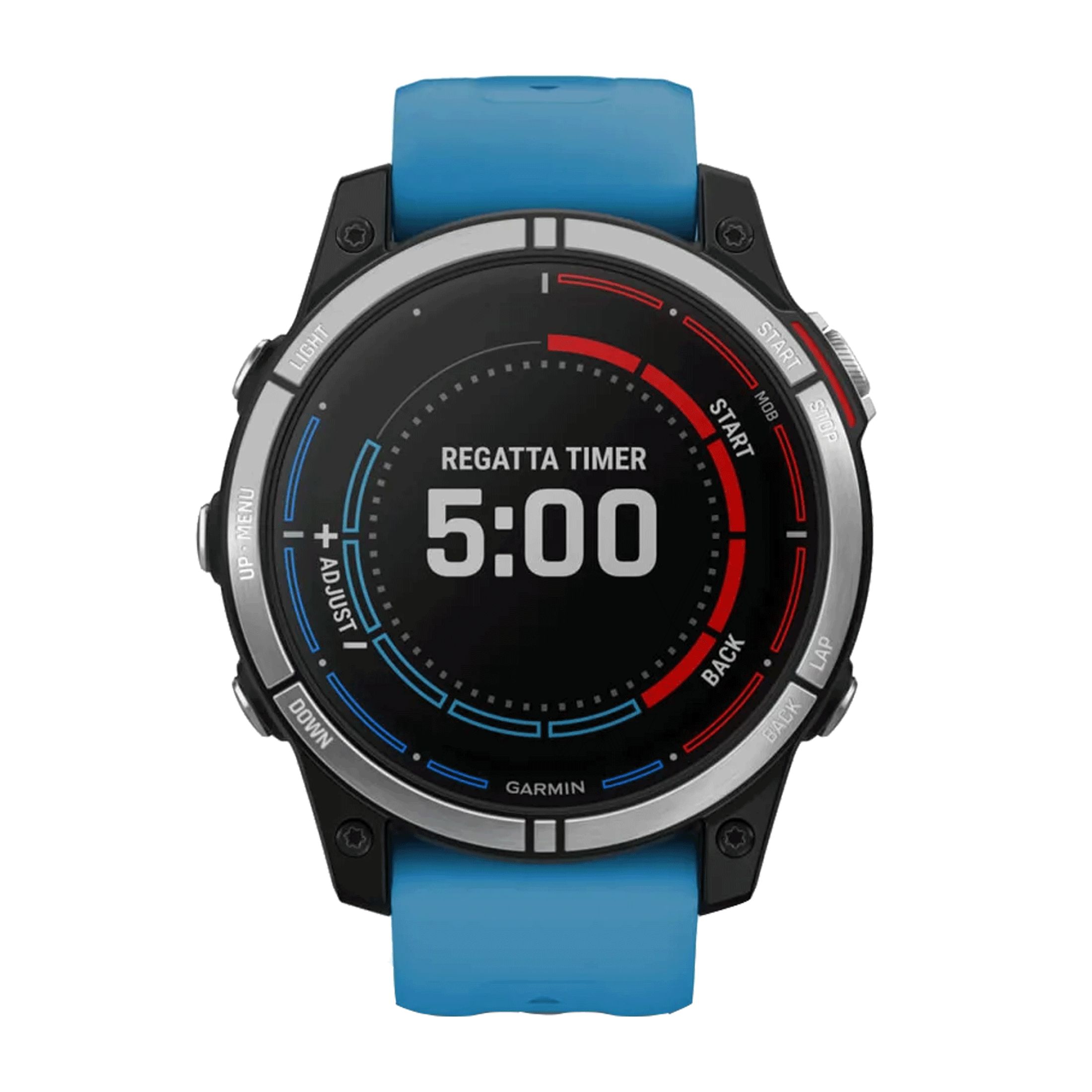 Montre Garmin Quatix 7 Edition Standard GPS bracelet silicone bleu 47 mm