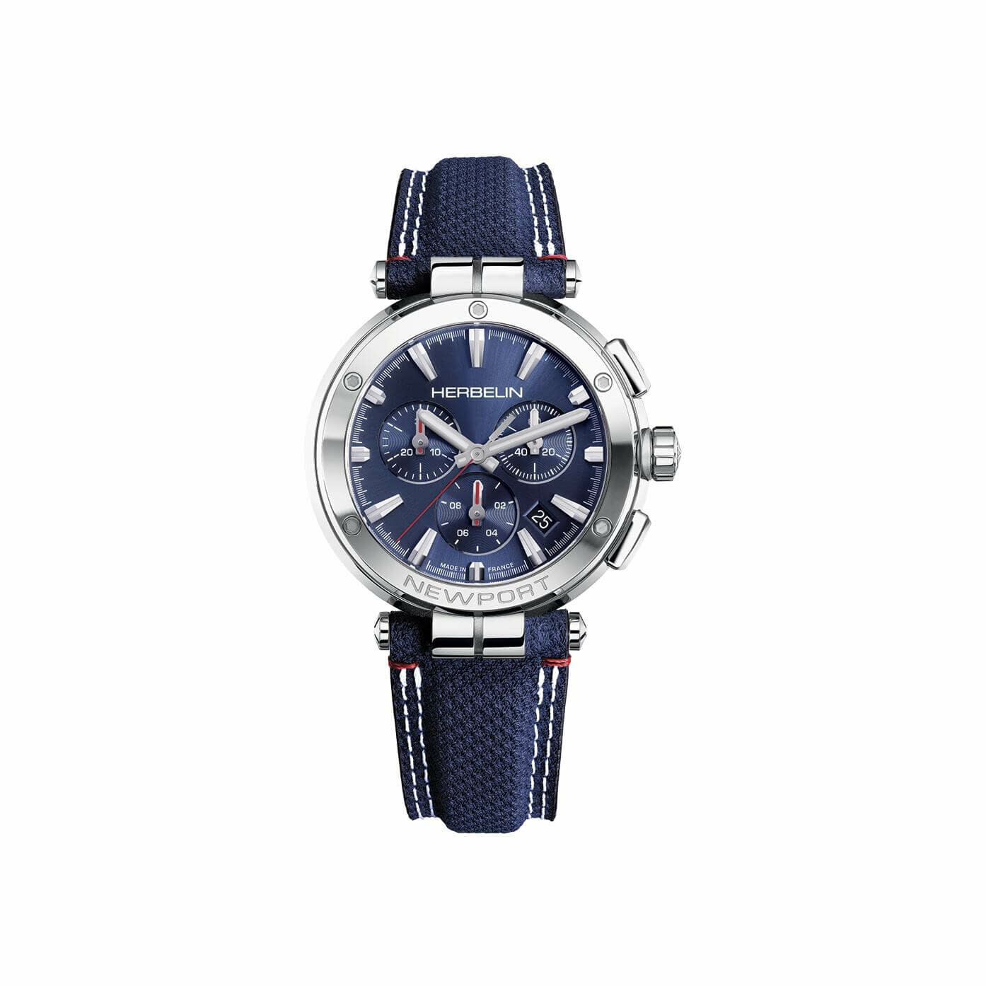 Achat Montre HERBELIN Newport Chronographe 37658AP15BL