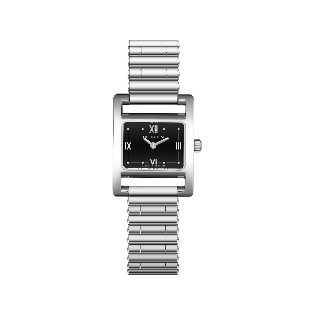 Montre HERBELIN vème avenue femme analogique bracelet acier