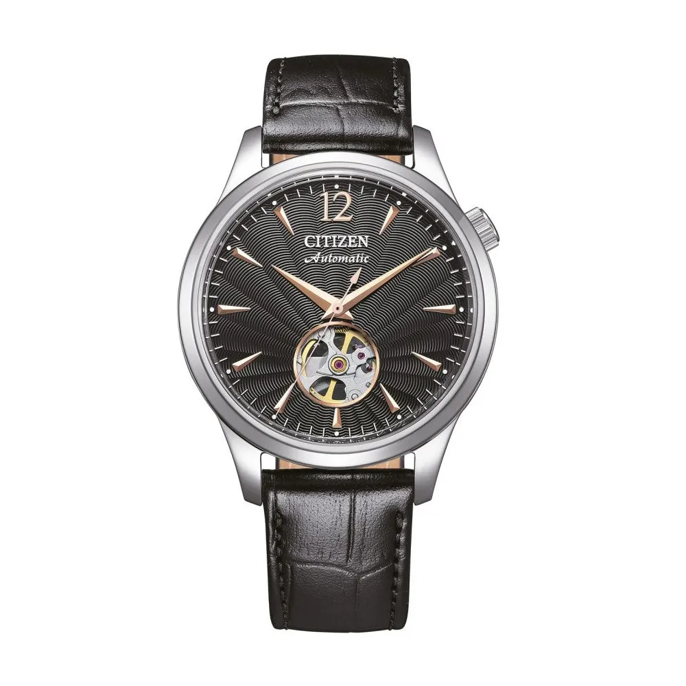 Montre Homme Citizen CLASSIC OPEN HEART Réf. NH9131-14E/lemontrologue