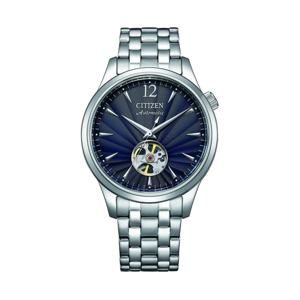 Montre Homme Citizen CLASSIC OPEN HEART Réf. NH9131-73L/lemontrologue