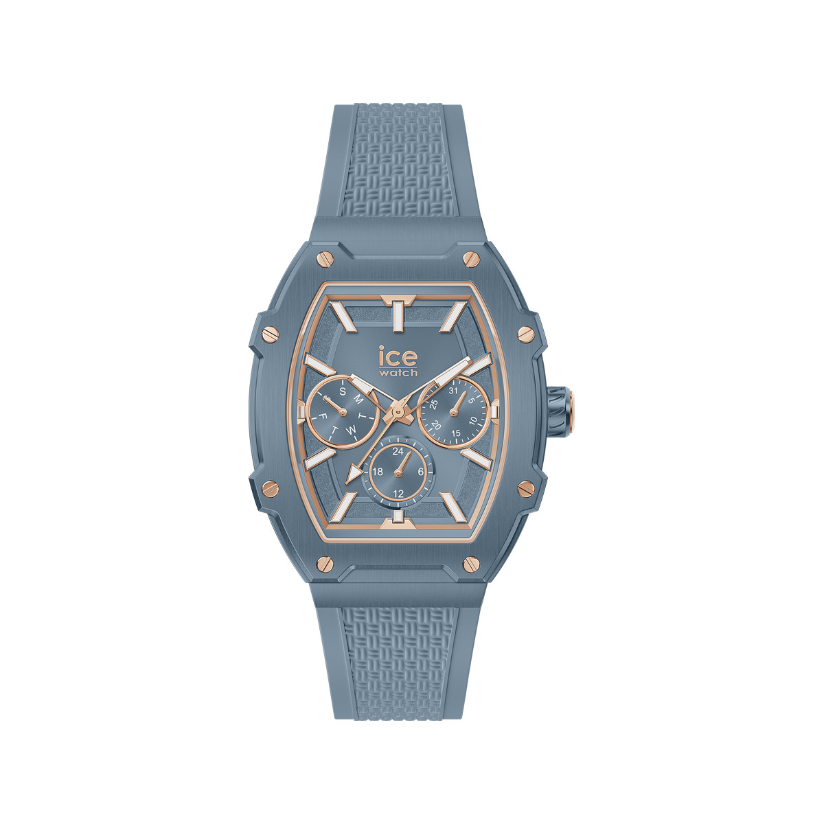 Montre ICE WATCH Ice boliday femme bracelet silicone bleu