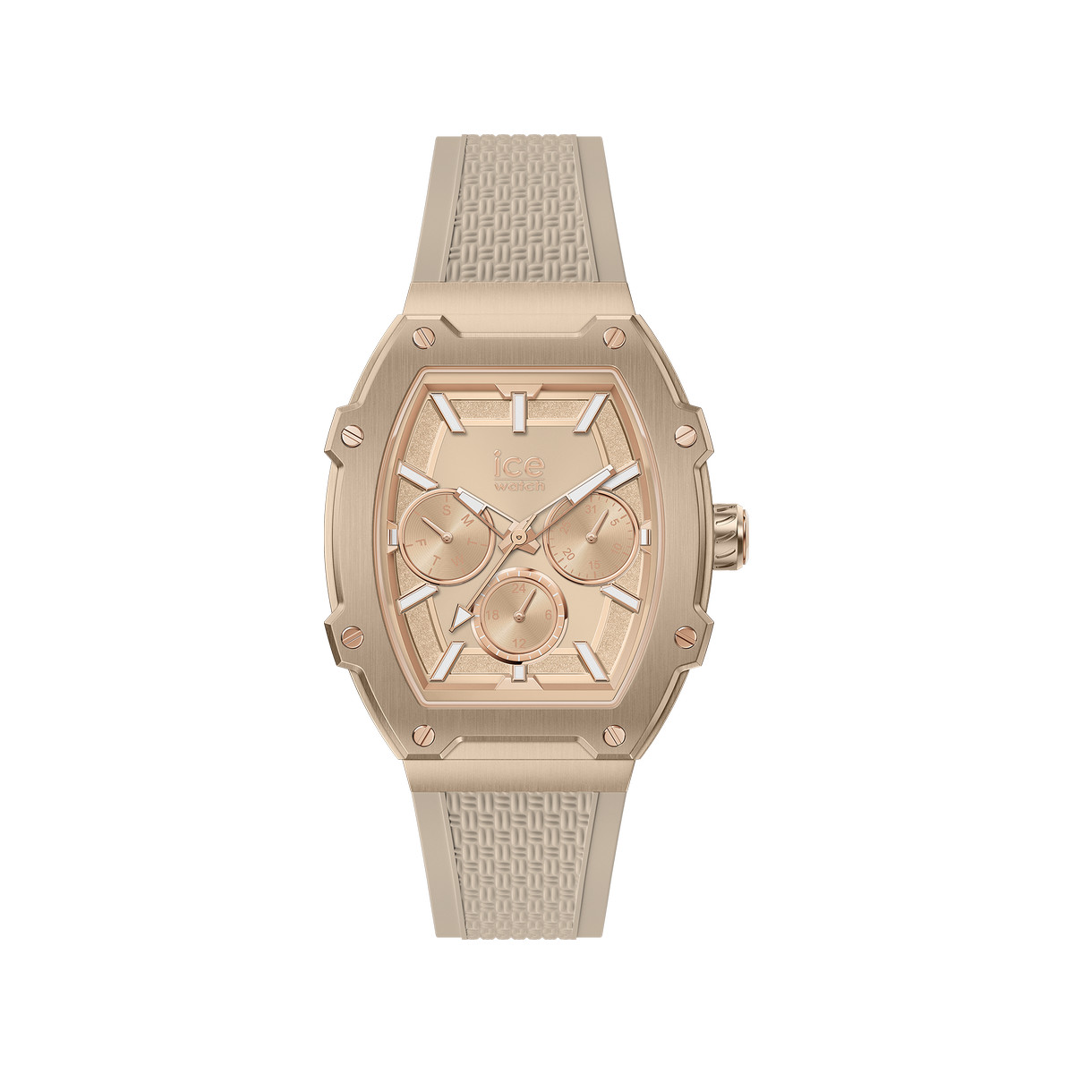 Montre ICE WATCH Ice boliday femme bracelet silicone marron