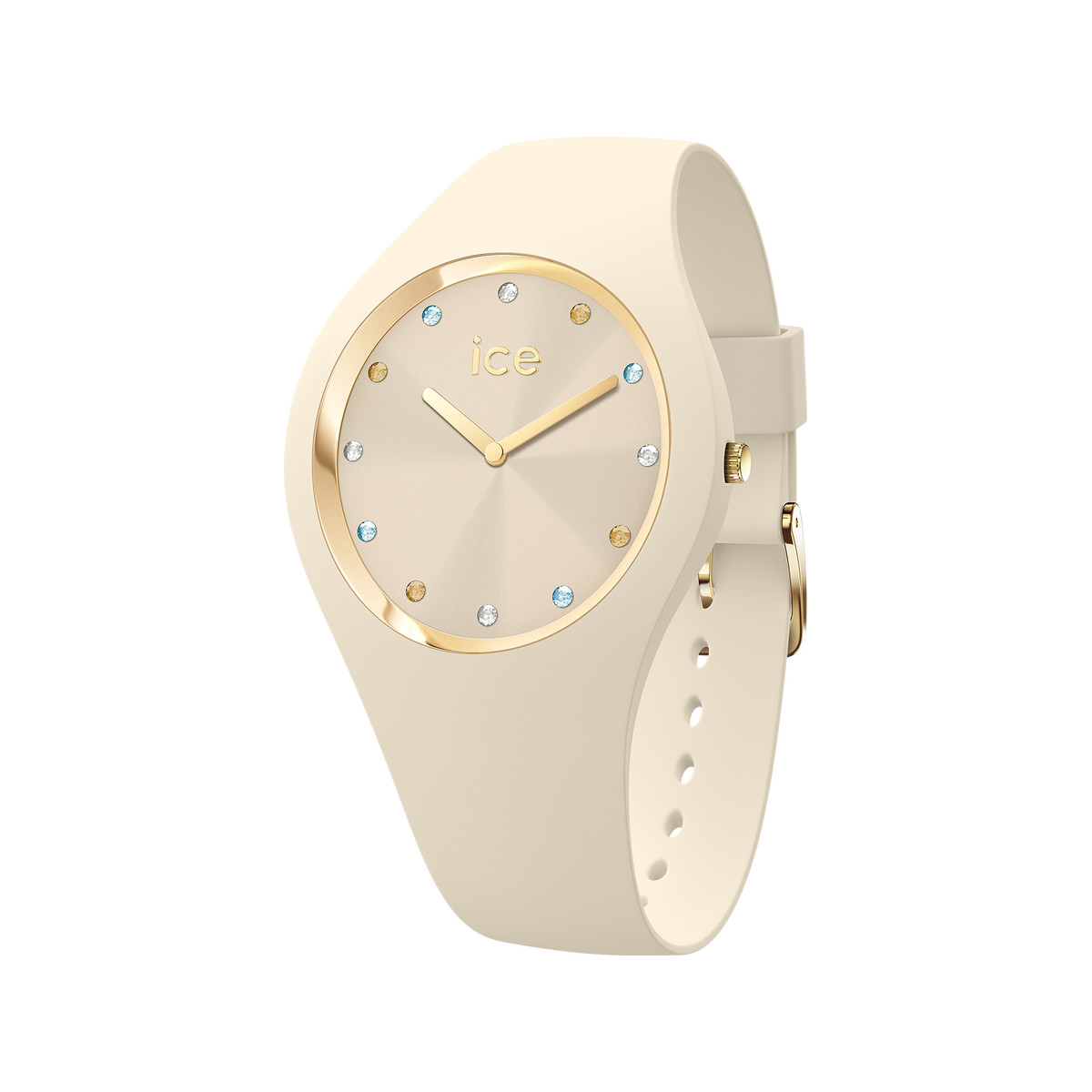 Montre ICE WATCH Ice cosmos femme bracelet silicone beige