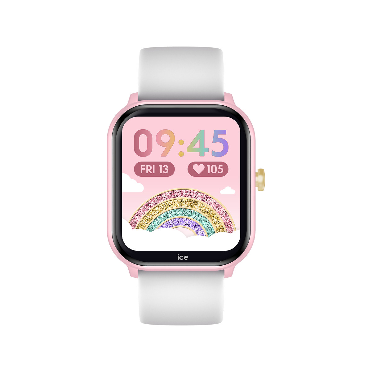 Montre ICE WATCH Ice smart enfant bracelet silicone blanc