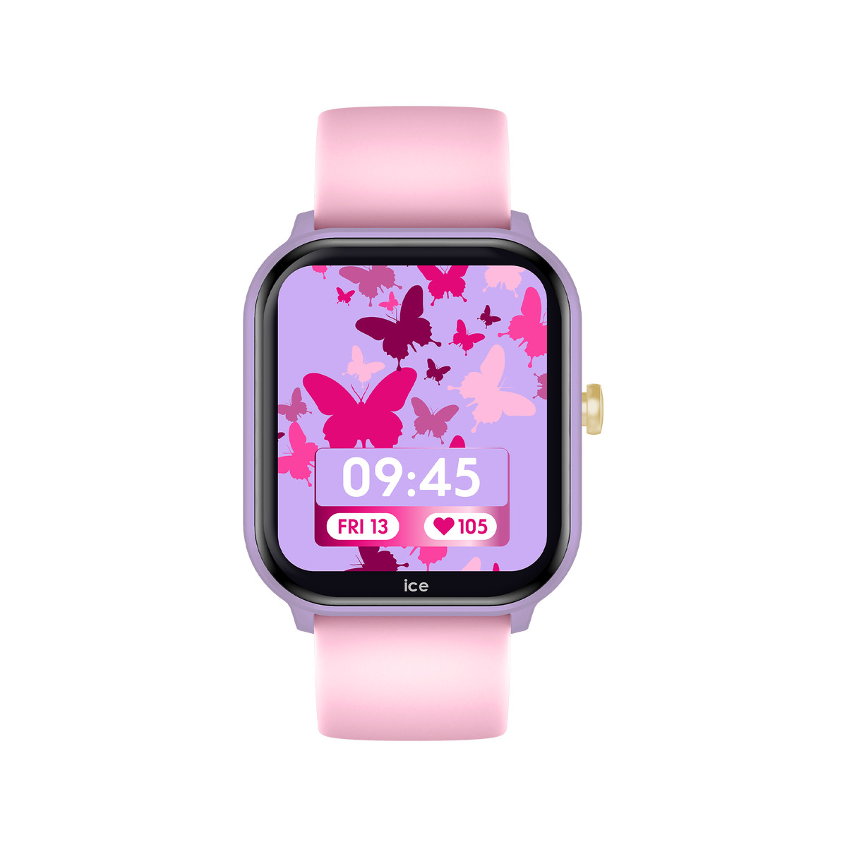 Montre ICE WATCH Ice smart enfant bracelet silicone rose