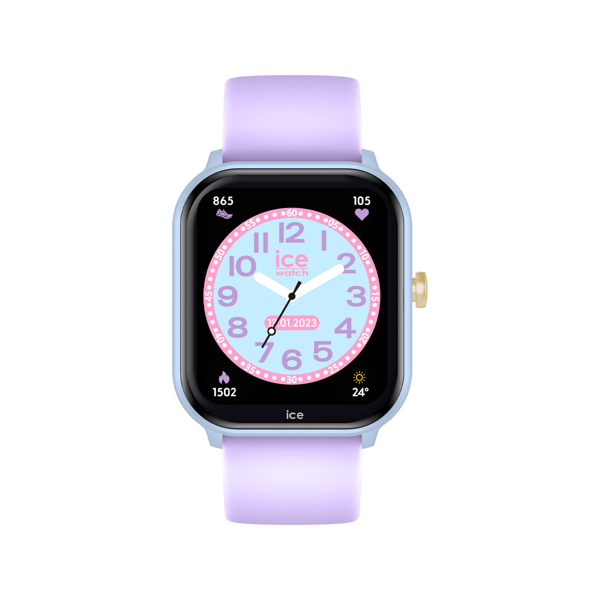 Montre ICE WATCH Ice smart enfant bracelet silicone violet