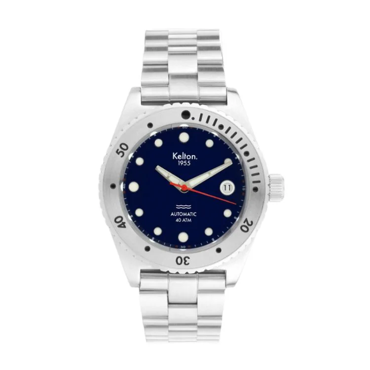 Montre Kelton - 1955 Série Limitée - 40 ATM - Acier