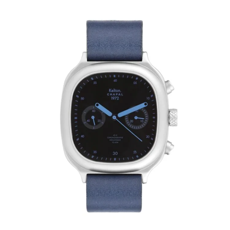 Montre Kelton X Chapal 1972 - Chronographe Skyblue