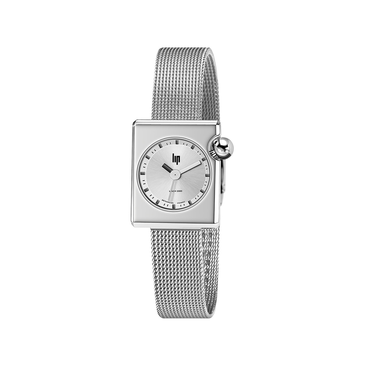 Montre LIP femme acier bracelet métal