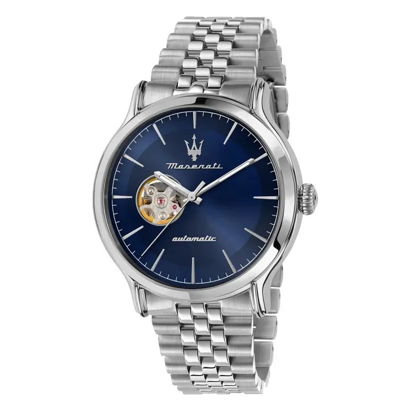 Maserati Epoca Automatic blue steel watch