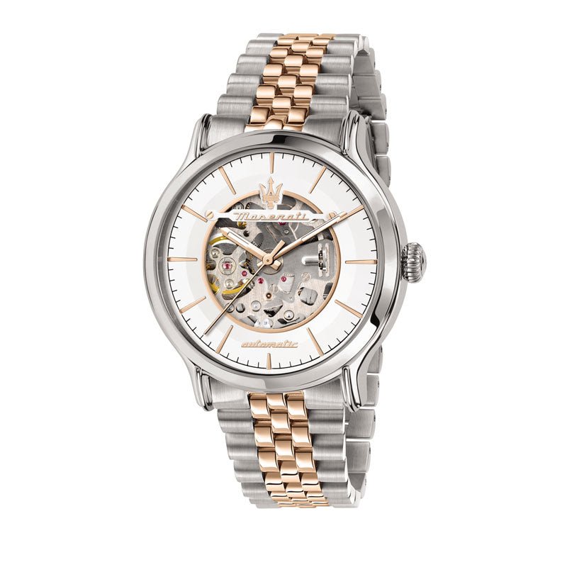 MASERATI Epoca automatic skeleton watch R8823118011