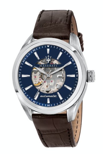 MASERATI Traguardo automatic skeleton watch R8821112005