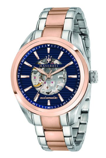 MASERATI Traguardo automatic skeleton watch R8823112005