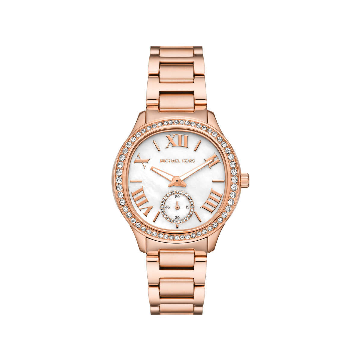 Montre MICHAEL KORS sage femme bracelet acier inoxydable doré rose