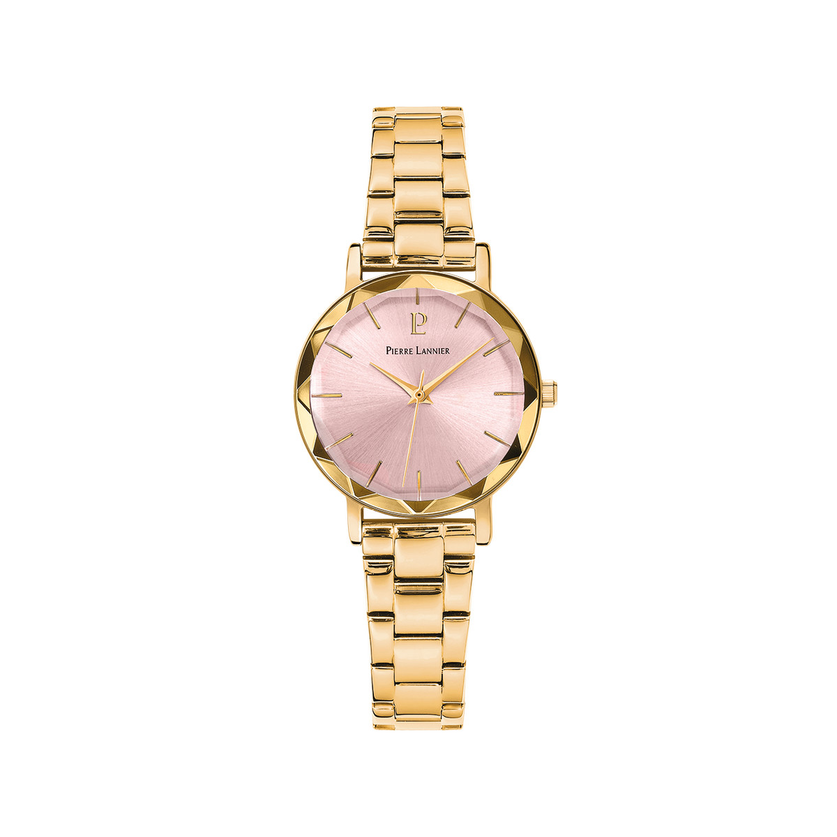 Montre PIERRE LANNIER Multiples femme bracelet acier doré