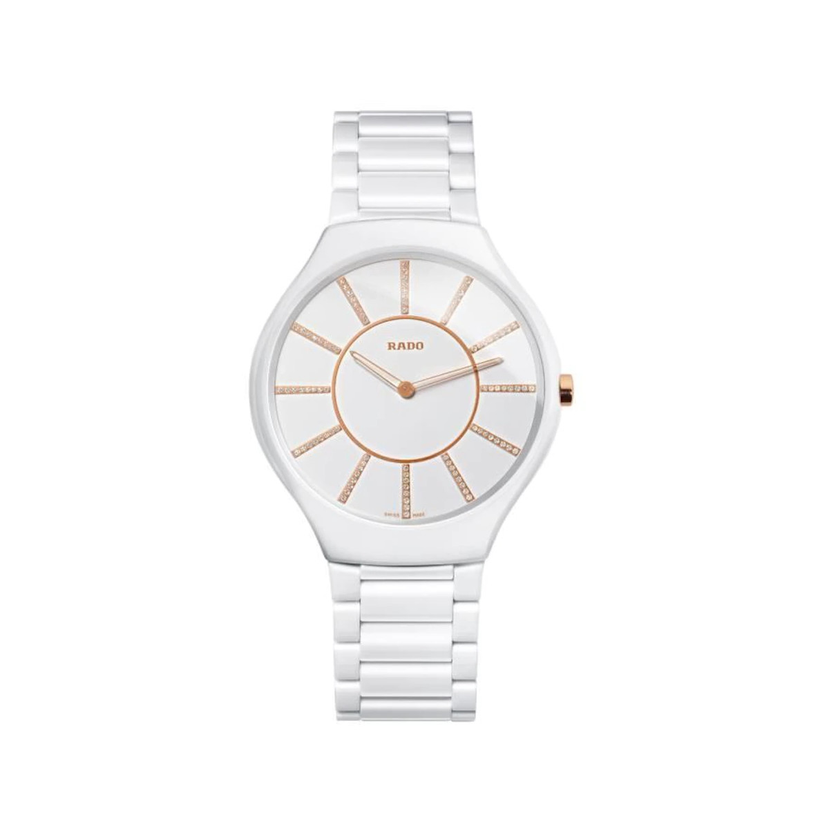 Montre Rado dame True thinline jubile blc index dt