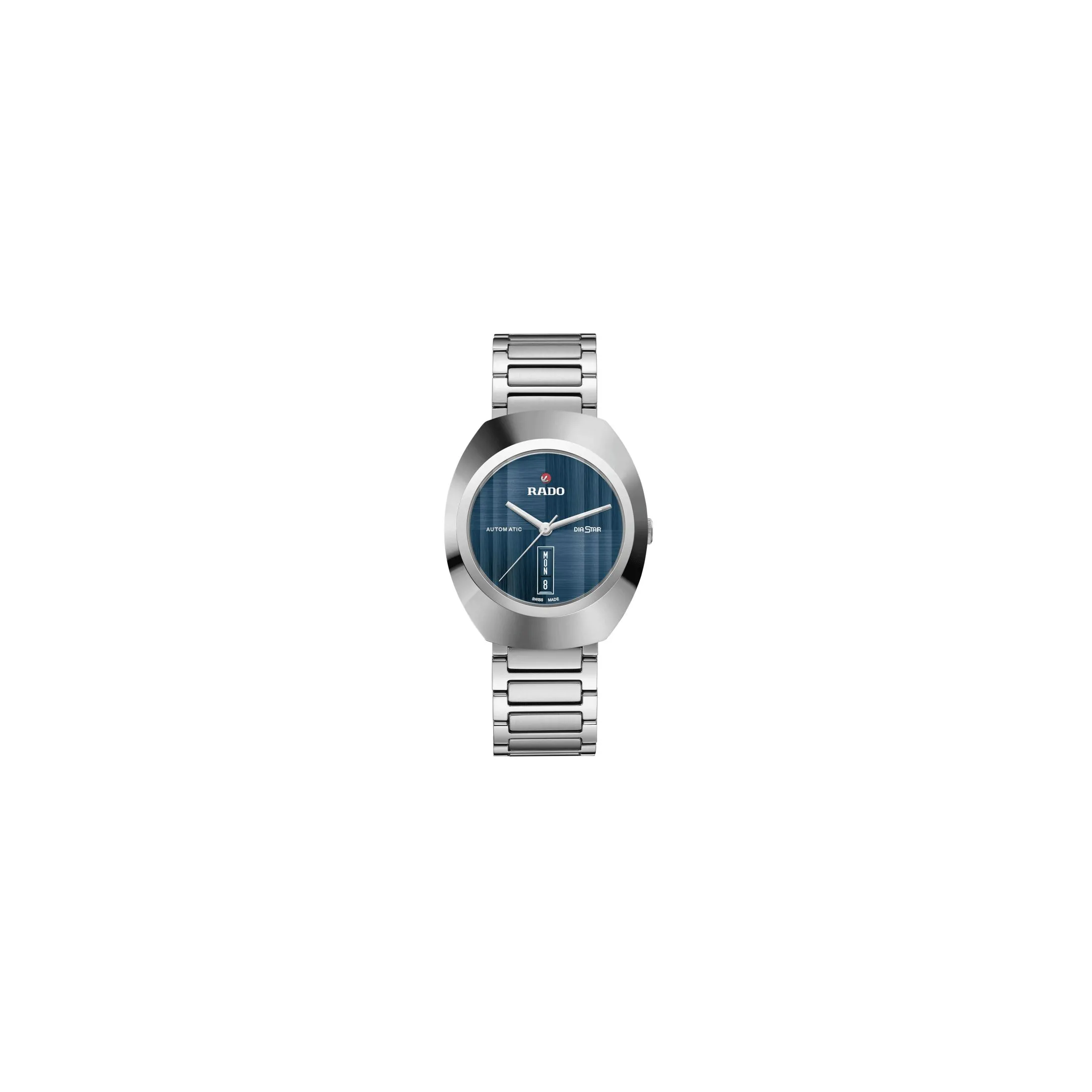 Montre Rado DiaStar Original automatique cadran bleu bracelet acier 38 mm