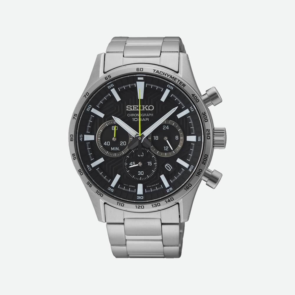 SEIKO Sport Chrono Steel Watch