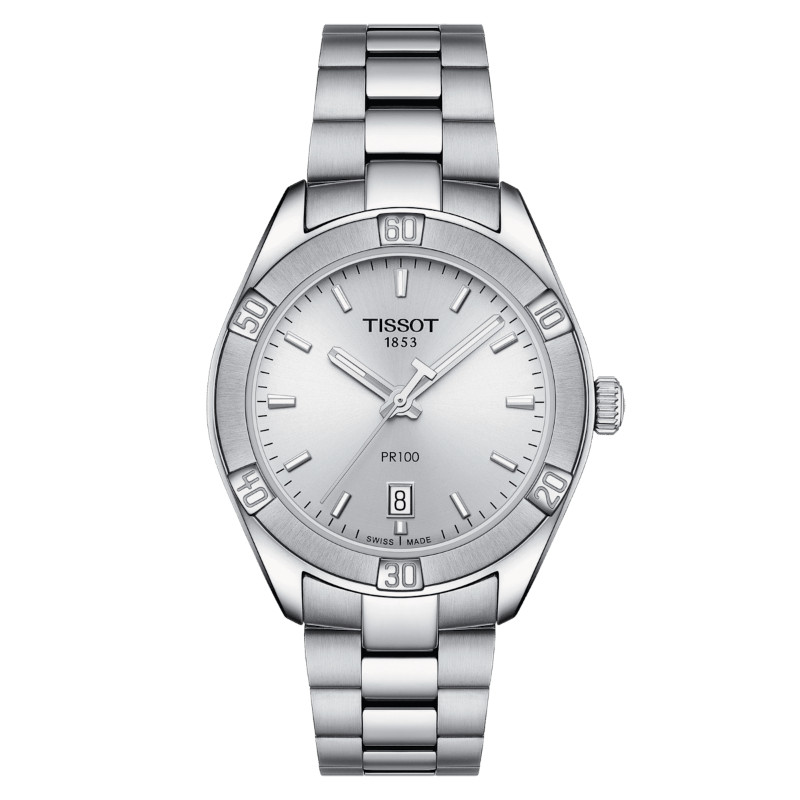 TISSOT PR100 Steel Watch