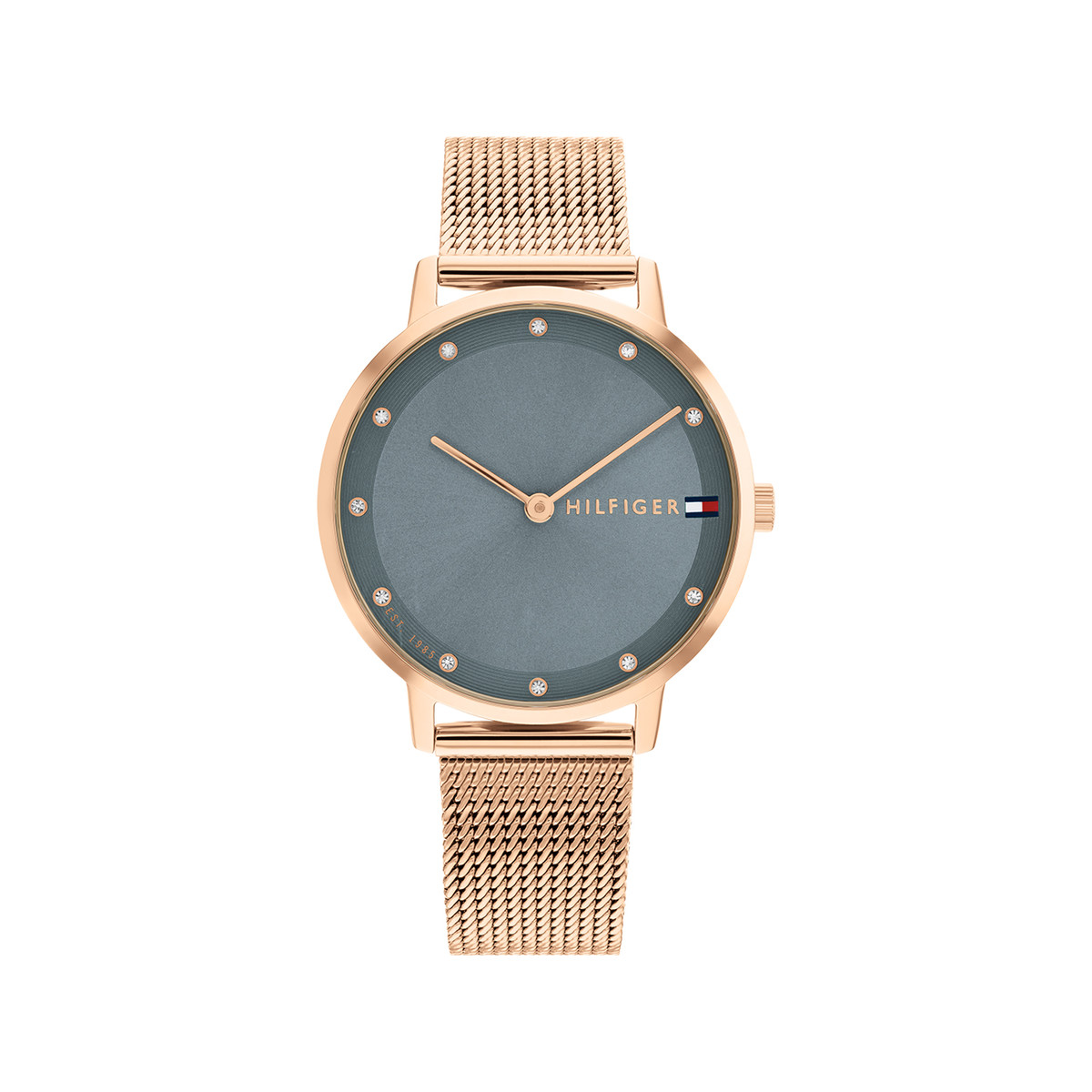 Montre TOMMY HILFIGER pippa femme bracelet acier inoxydable doré rose