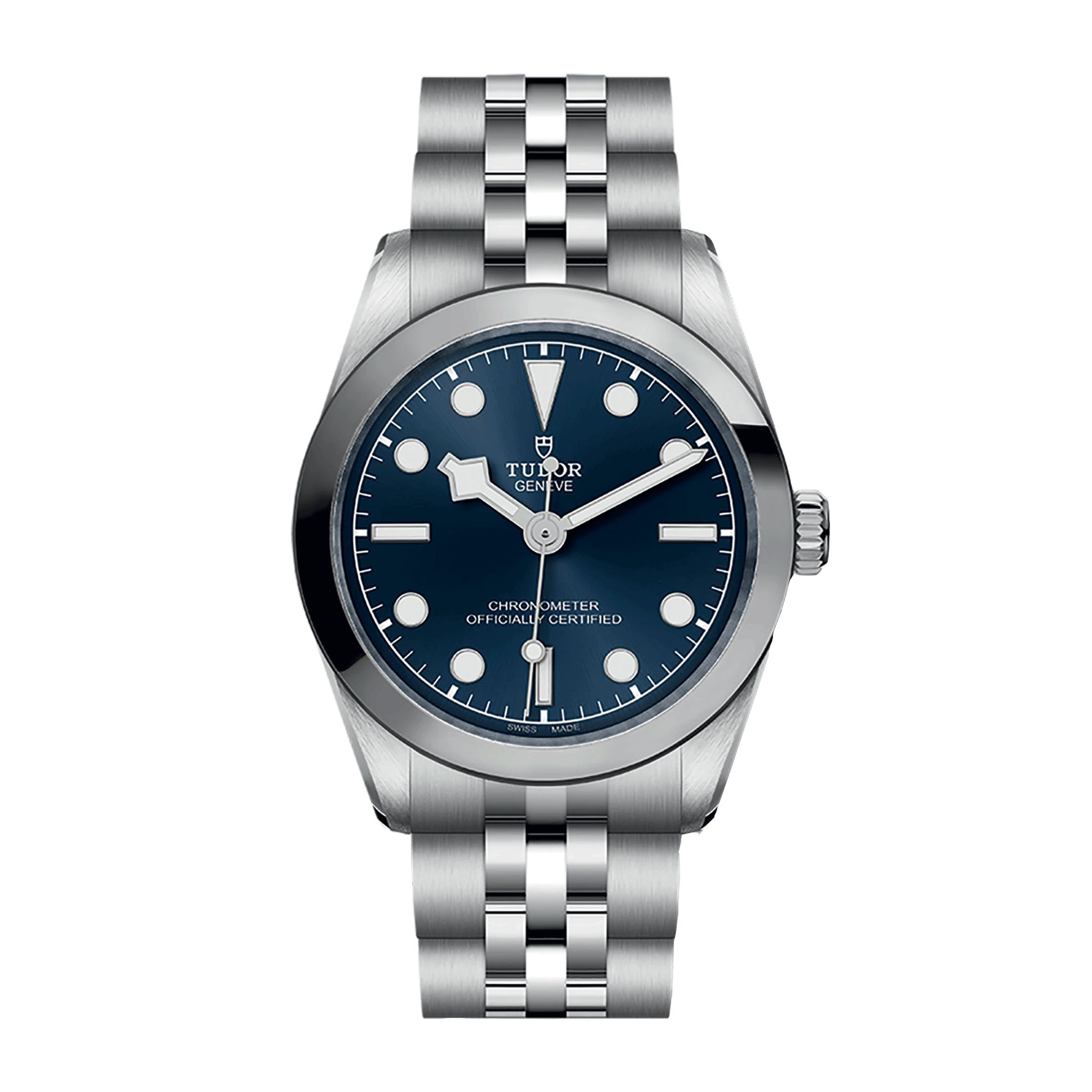 Montre Tudor Black Bay One 31 COSC automatique cadran bleu bracelet acier 31 mm