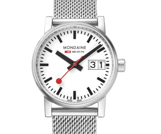 Mondaine MSE.30210.SM evo2 Montre Femme 30mm 3ATM
