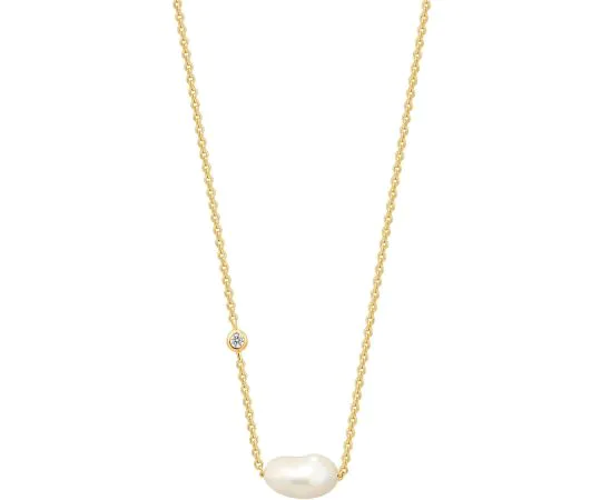 ANIA HAIE N019-02G Pearl of Wisdom Collier Femme, réglable