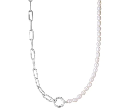 ANIA HAIE N043-01H Pearl Power Collier Femme, réglable