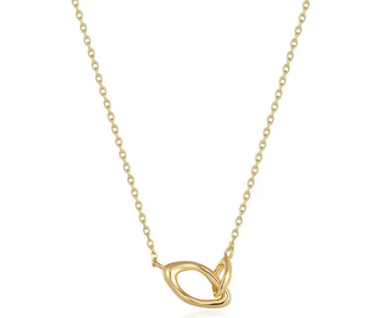 ANIA HAIE N044-01G Making Waves Collier Femme, réglable