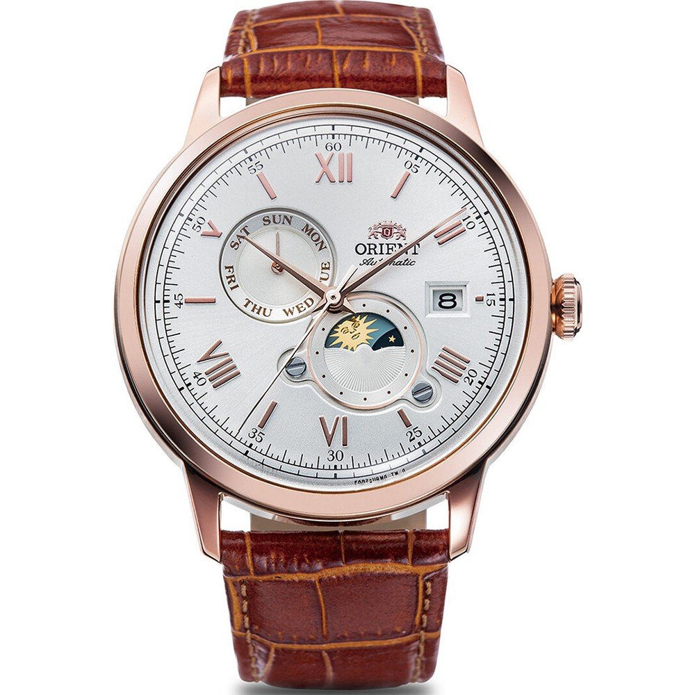 Montre Orient Bambino RA-AK0801S30B Bambino Sun & Moon