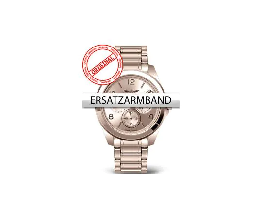 Perigaum Bracelet en acier de rechange Sunny P-1404-IR