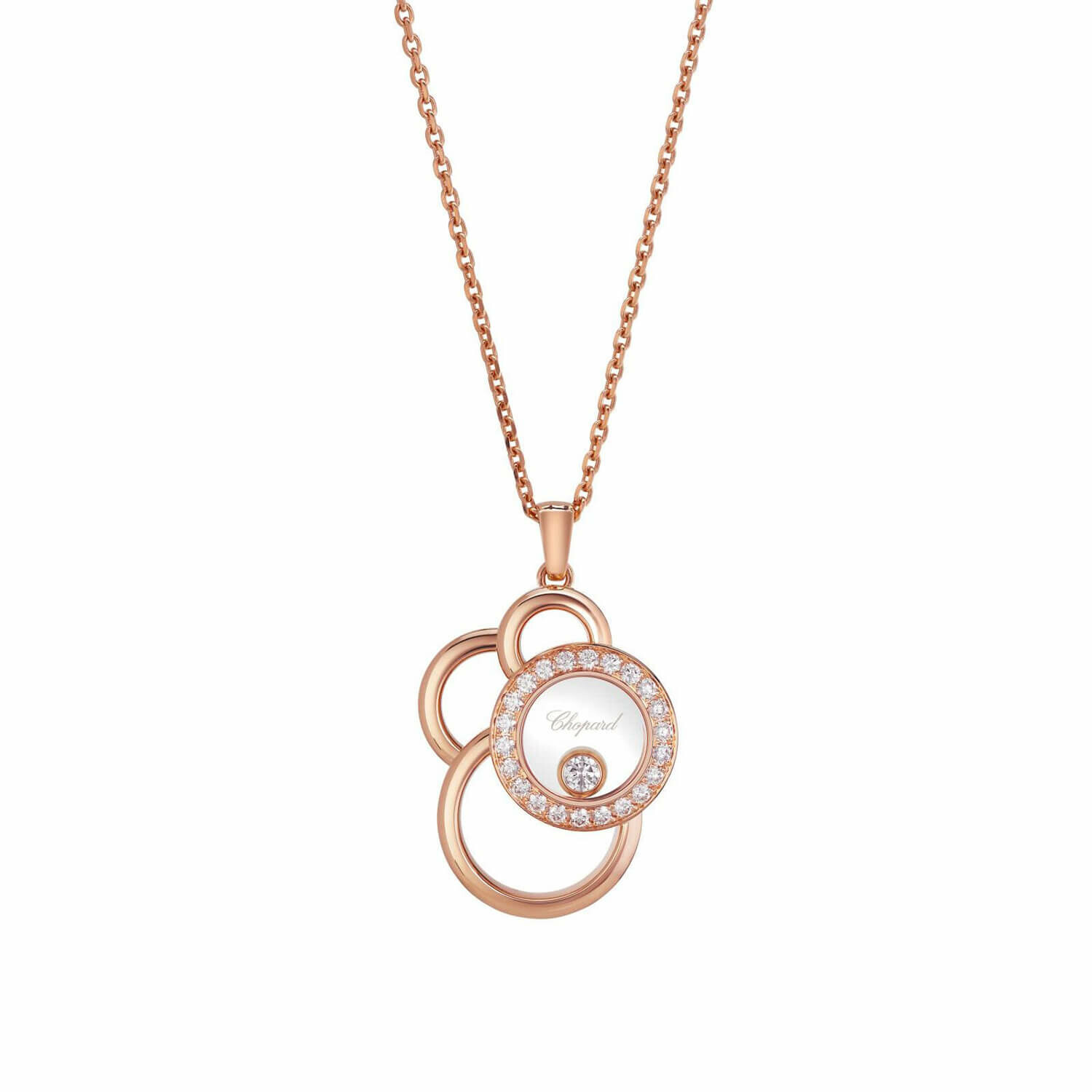 Happy Dreams Pendentif Chopard Happy Dreams en or rose et diamants