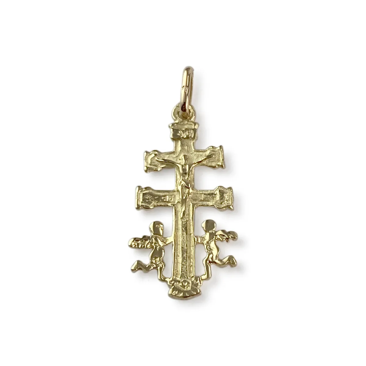 Pendentif d'occasion or 750 croix loraine