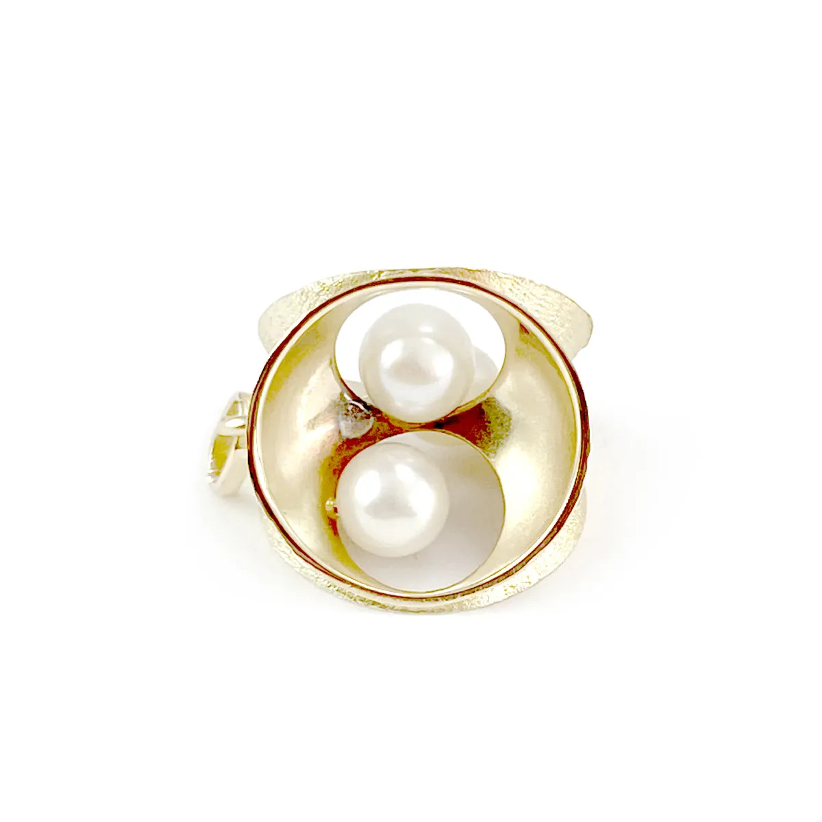 Pendentif d'occasion or 750 jaune perles de culture